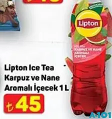 LİPTON ICE TEA KARPUZ VE NANE AROMALI İÇECEK SOĞUK ÇAY 1 L